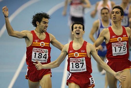 5559La selección española de atletismo parte para el Mundial de Berlín
