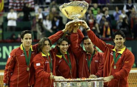 La Roja logra la 5º Copa Davis