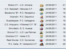 Liga Española 2011/12 2ª División: previa, horarios y retransmisiones de la Jornada 6