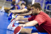 21130NBA: los hermanos Gasol entrenan con el Barça