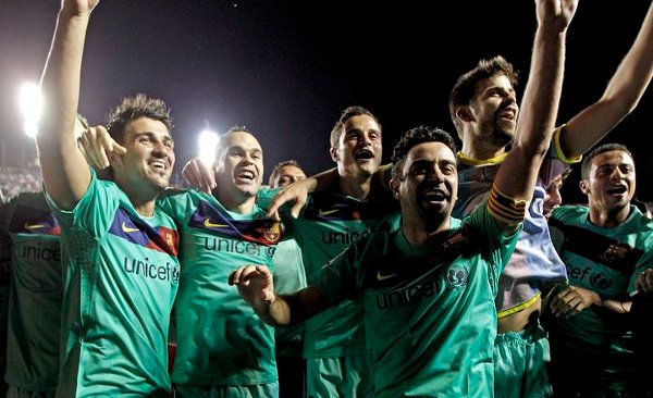 El Barcelona copa los Premios LFP de la temporada 2010/1