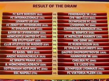 Europa League 2012-2013: sorteo de dieciseisavos de final
