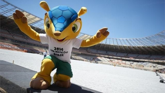 Fuleco es la mascota del Mundial de Brasil 2014