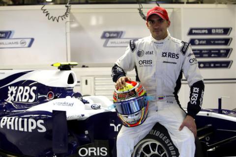 Pastor Maldonado pilotra en Williams en 2011