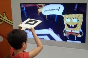 1531Bob Esponja en el Centro Comercial Glòries