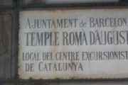 1986El templo romano de Augusto en Barcelona