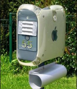 Un buzón con tu Apple