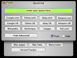Busca en todas partes: QuickFind