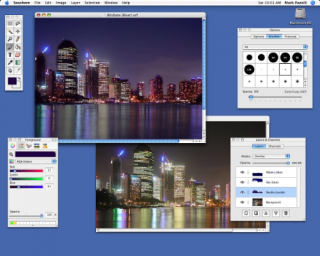 1197Seashore, un photoshop light gratis en tu mac