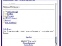 Widget: Hotmail