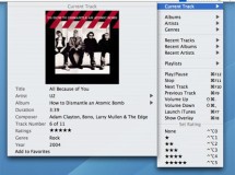 Controla iTunes desde la barra de menús