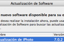 Actualización de iPhoto