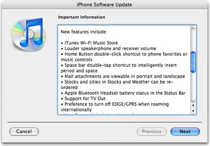 Actualización 1.1.1 para iPhone e iPod Touch