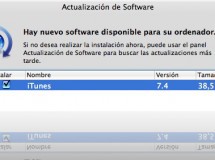 iTunes se actualiza a 7.4