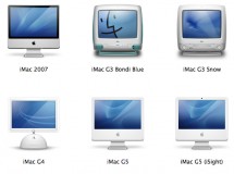 Generación iMac en iconos