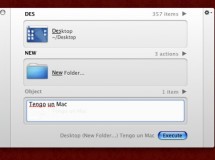 Truco: Crear carpetas con Quicksilver