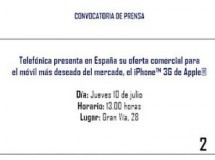 Rueda de prensa de Telefonica