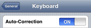 Autocorrect