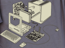 Macintosh 128K en tu pecho