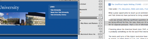 Cursos completos de Yale University en iTunes U