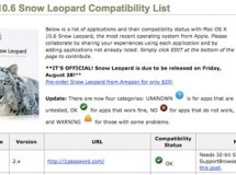 ¿Este programa es compatible con Snow Leopard?