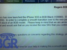 ¿En camino iPhone 3GS de 8GB?