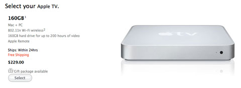 AppleTV 160GB