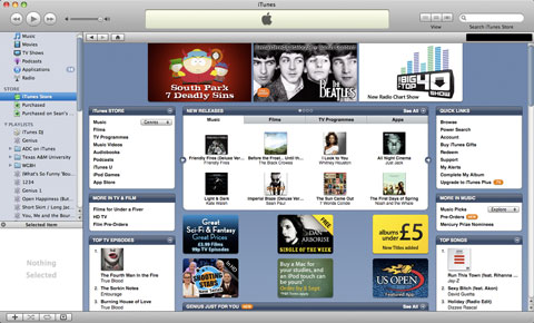 ¿Los Beatles en la iTunes Music Store?