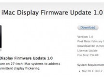 Apple lanza otra actualización de pantalla para los iMac de 27 pulgadas