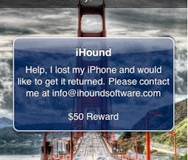 iHound pretende encontrar tu iPhone perdido