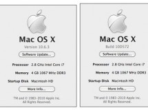 Un usuario de Snow Leopard recibe una pre-actualización de la versión 10.6.3