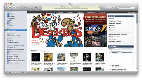 iTunes Store sigue creciendo y ya vende la cuarta parte de la música de EEUU