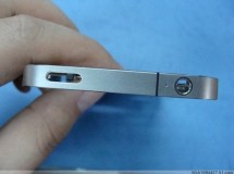 Foto del borde de metal del iPhone HD