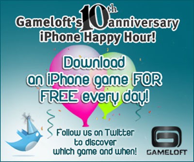 Gameloft celebra sus diez años regalando juegos para iPhone