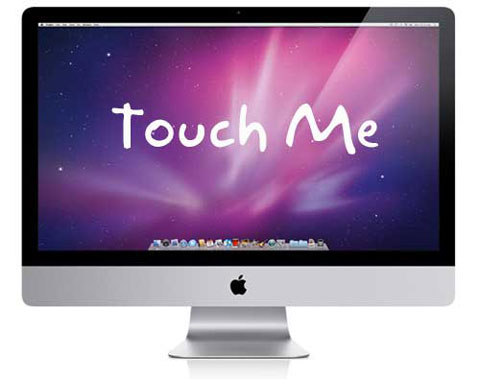 Los rumores apuntan a un iMac táctil dentro de un par de meses