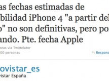 El día 15 de julio podría estar disponible el iPhone 4 en España