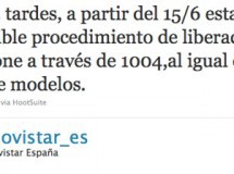 Movistar ofrecerá la liberación del iPhone
