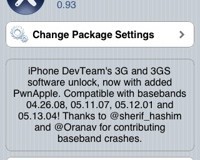 Liberar baseband 04.26.08, 05.11.07, 05.12.01 y 5.13.04 con Ultrasn0w 0.9.3