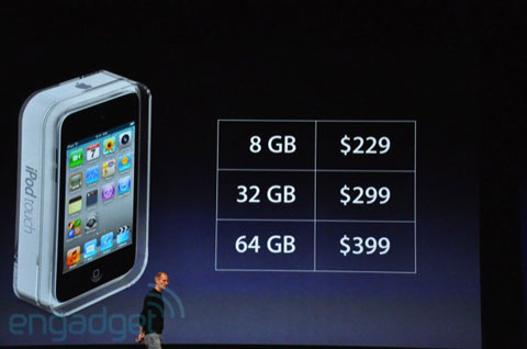 Steve Jobs presenta el nuevo iPod Touch