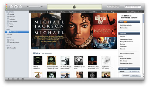 La iTunes Store de Apple domina el mercado de la venta de música digital