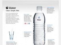 Si Apple vendiese agua…