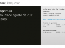 Apple inaugurará la Store de Parquesur el 20 de agosto