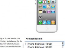 Vodafone Alemania lista en su web terminales iPhone 4 de 8Gb e iPhone 4S de 16, 32 y 64Gb