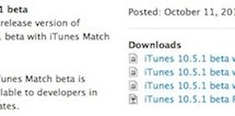 iTunes 10.5.1 ya disponible para desarrolladores
