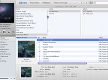 Enqueue, un elegante reproductor basado en listas de reproducción