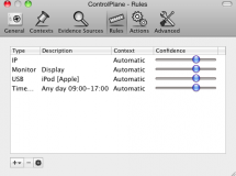 ControlPlane, o cómo establecer configuraciones que se activan de acuerdo a nuestro entorno