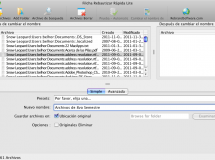 Cambia el nombre de varios archivos con Quick File Renamer