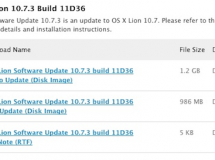Nueva Beta de Mac OS X 10.7.3 para finalizar el año