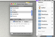 TopHat Folders Menu, acceso instantáneo a tus carpetas más usadas