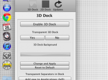 Dock Designer, o cómo cambiar la apariencia del Dock